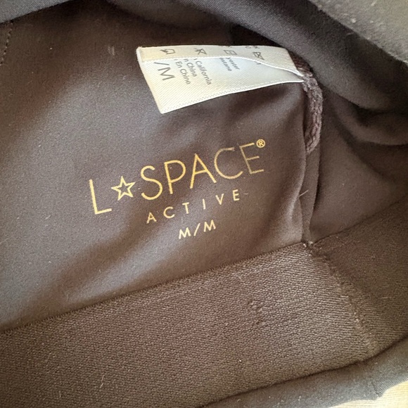 l*space Black Active shorts and bra set - Picture 6 of 6